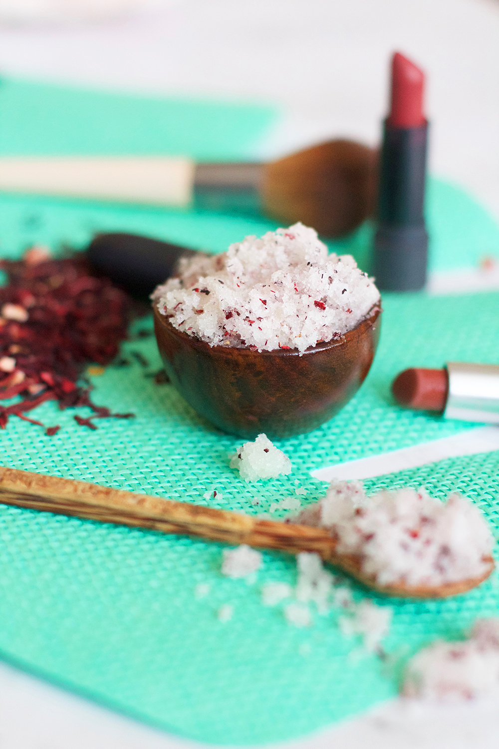 lip scrubs diy hibiscus lip scrub blissmakes