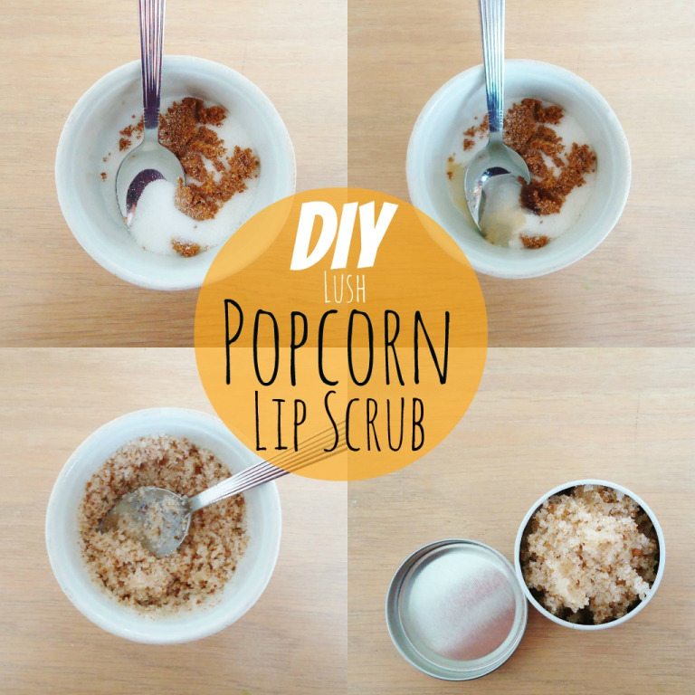 lip scrubs lush salty popcorn lip scrub butterandbs