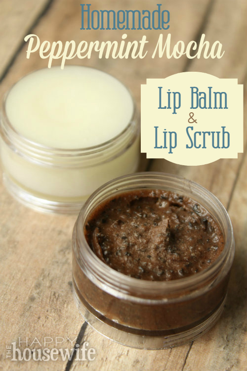 lip scrubs peppermint mocha lip scrub and lip balm thehappyhousewife