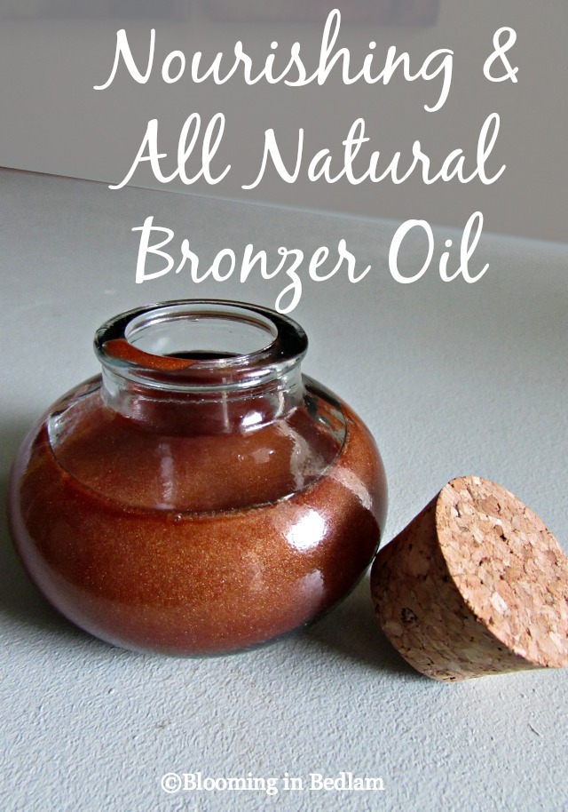 bronzer DIY nourishing natural bronzer oil bloominginbedlam
