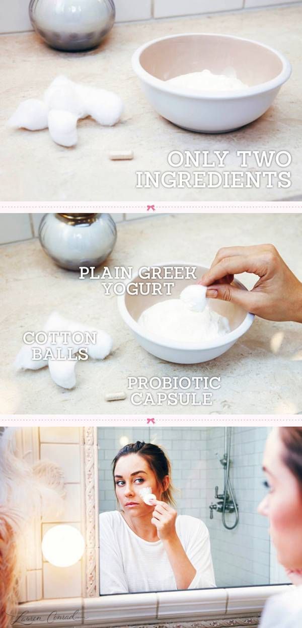 yogurt diy greek yogurt mask homemade calm acne good for dry skin laurenconrad