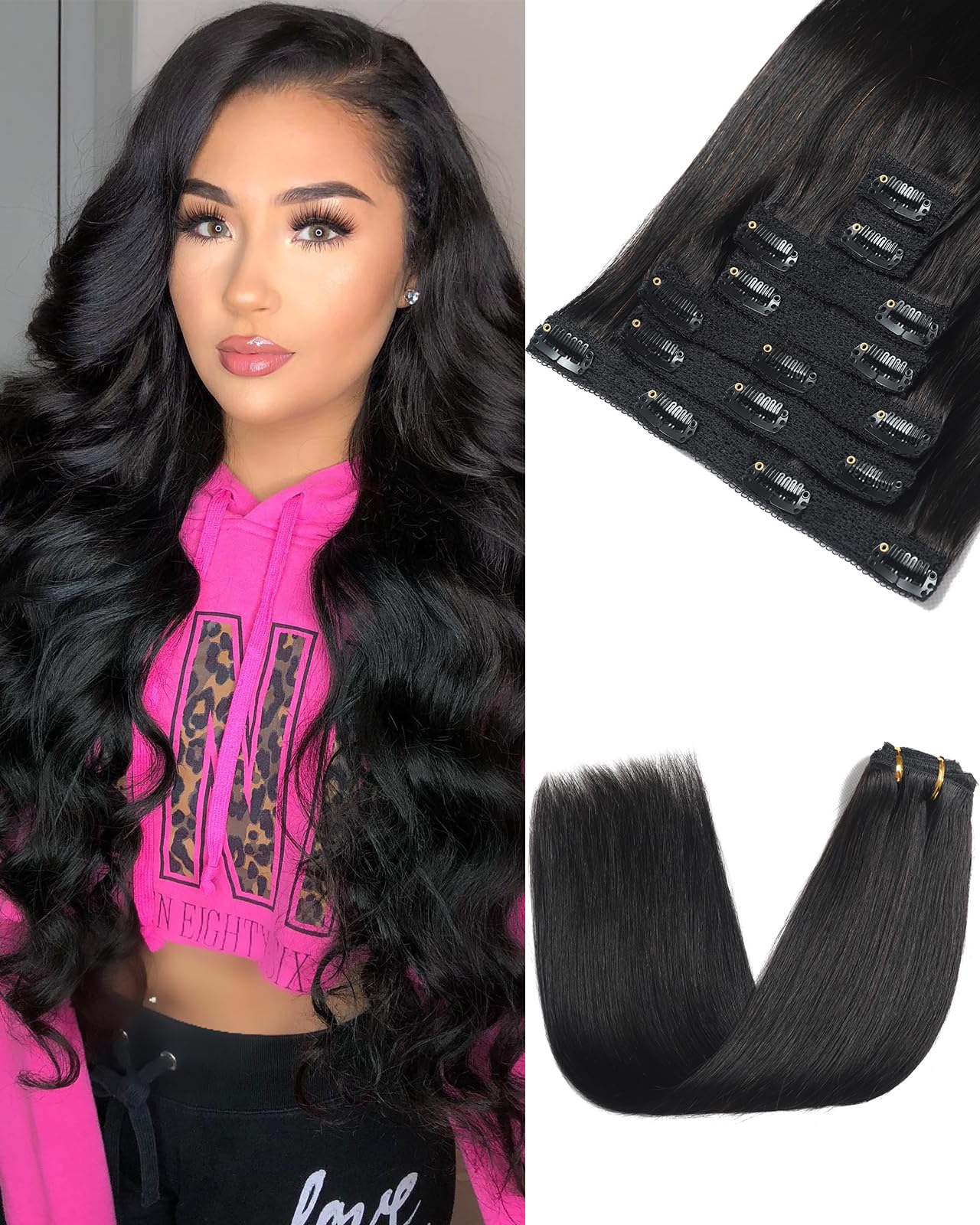 Dalise Clip in Hair Extensions