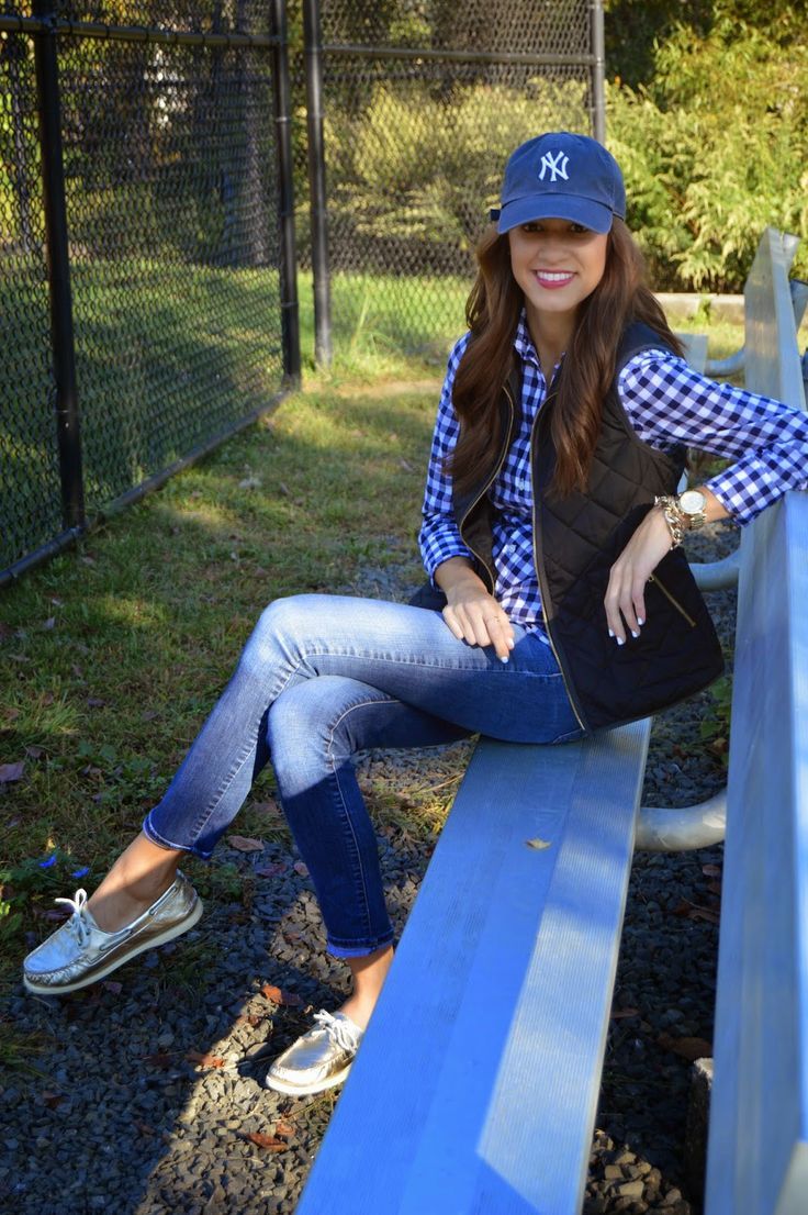 Plaid Shirt, Dawn Vest And Jeans